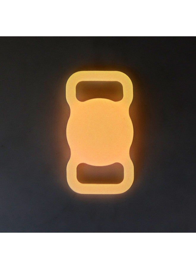 Generic - For Airtag Apple Locator Silicone Case Apple Pet Tracker Case-Colour:Fluorescent Green-Applicable Model:2.5cm Collar Mouth - Image 1