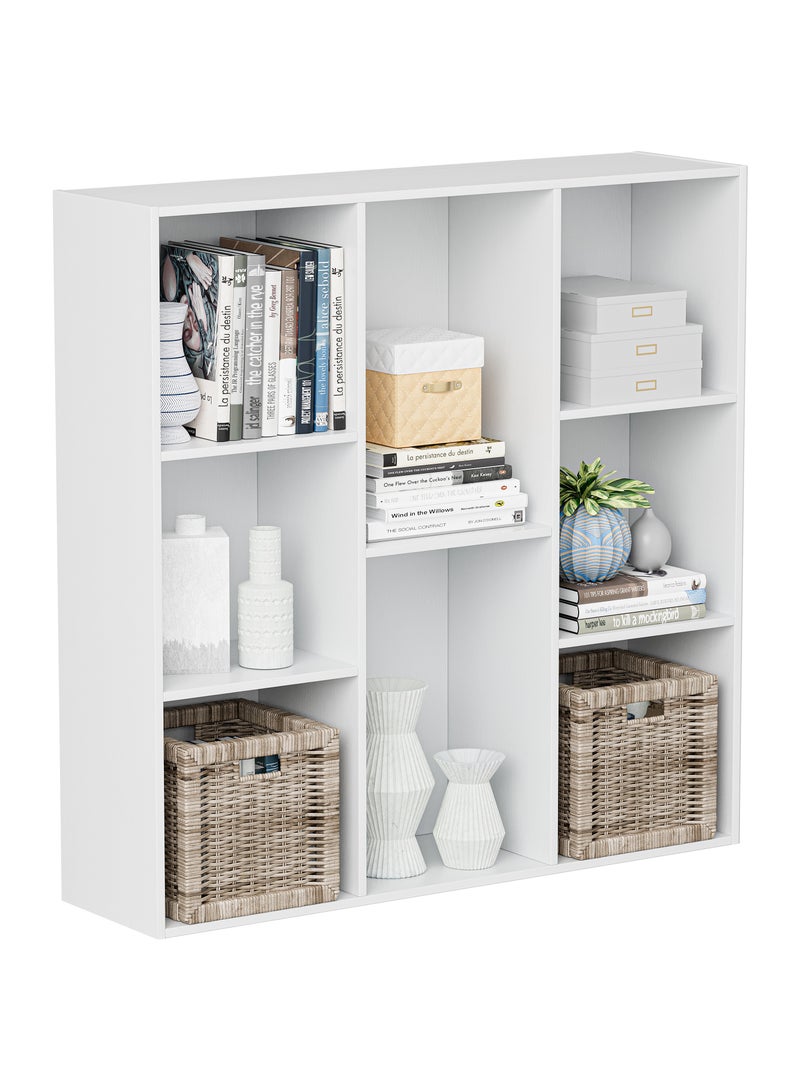 Chogori Wooden Cube Storage Organizer with Closed Back Panel, 11in Cube Shelf Opening, Bookshelf, Display Shelf,Closet Cabinet for Home and Office - Image 1