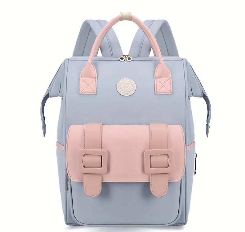 Winnies Diaper Bag For Mothers For Travel, Maternity Bag For Newborn Baby, Mother Travelling Bag, Multiple Pocket Water Resistant Hospital Bag For Moms (Sky Blue) - Image 2