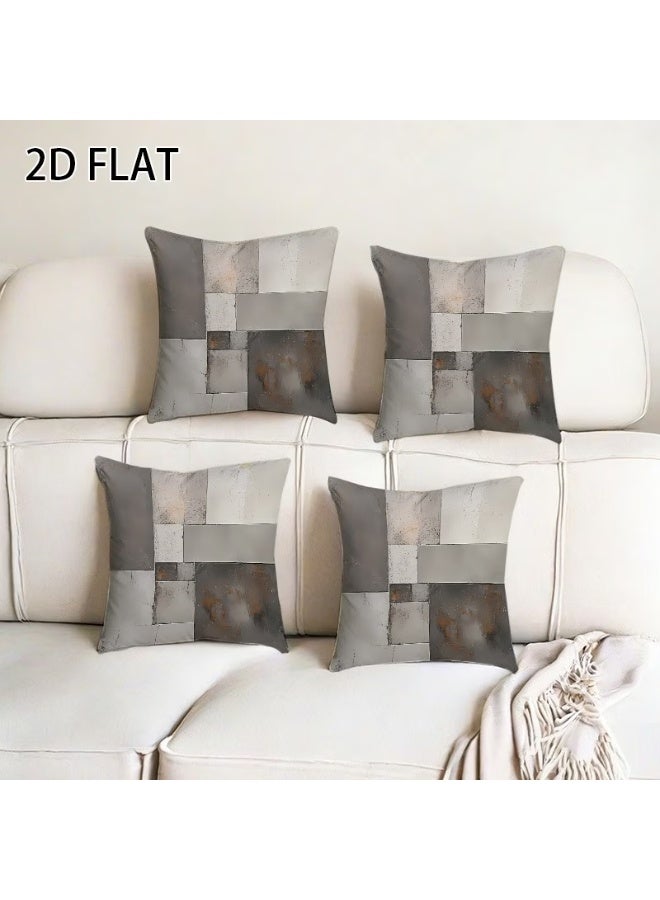 موان كوشن مودرن 45×45 سم - غطاء مخدة ديكور للانتريه والريسبشن غرفة المعيشة - Image 5