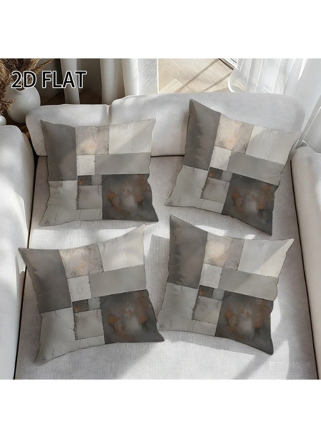 موان كوشن مودرن 45×45 سم - غطاء مخدة ديكور للانتريه والريسبشن غرفة المعيشة - Image 3