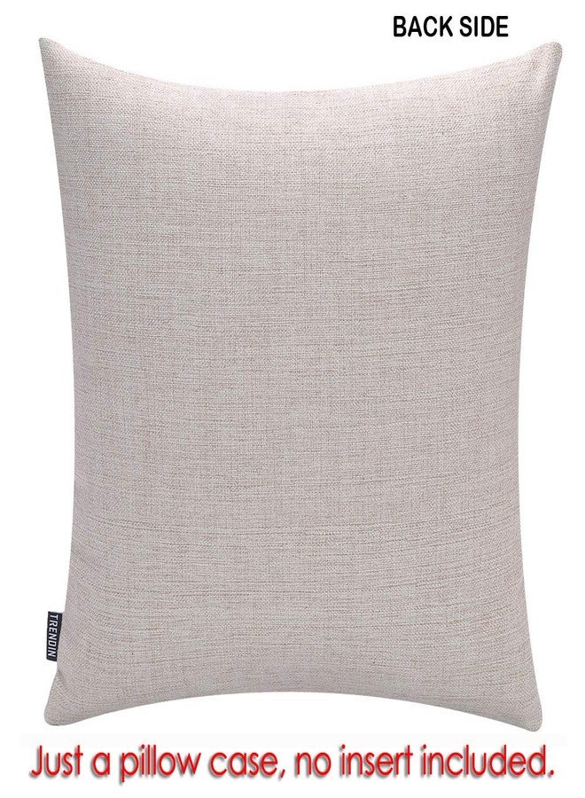 TRENDIN Square Pillow Cover - 18 X 18 Inch Decorative Throw Pillowcase, Porch Rules PL240TR - Image 2