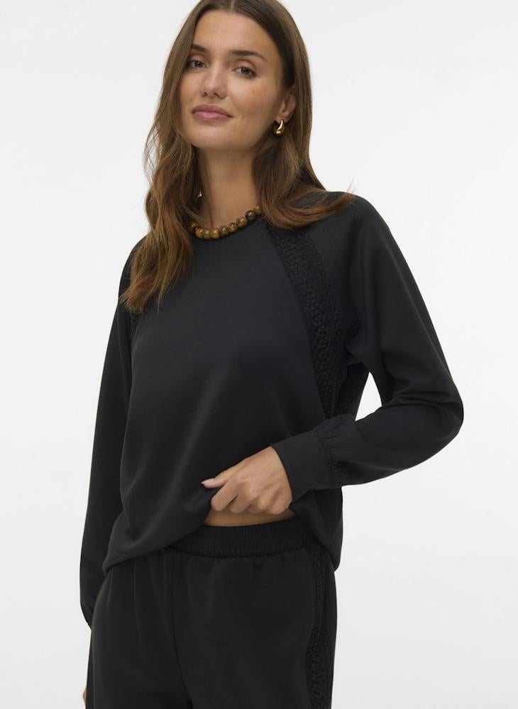 VERO MODA VMINIMA Long Sleeve Sweatshirt - Image 1