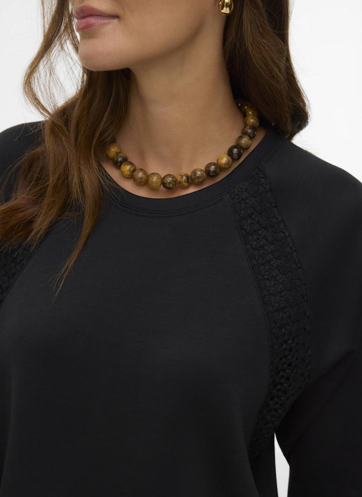 VERO MODA VMINIMA Long Sleeve Sweatshirt - Image 3