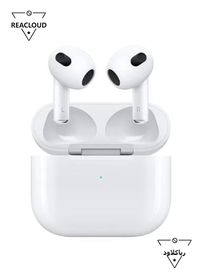 REACLOUD Wireless headset Bluetooth Headphones, Immersive Sound, Personalized Spatial Audio, Compatible with iPhone Android Phone, with Lightning Charging Cable (4rd Generation White)  - Image 1