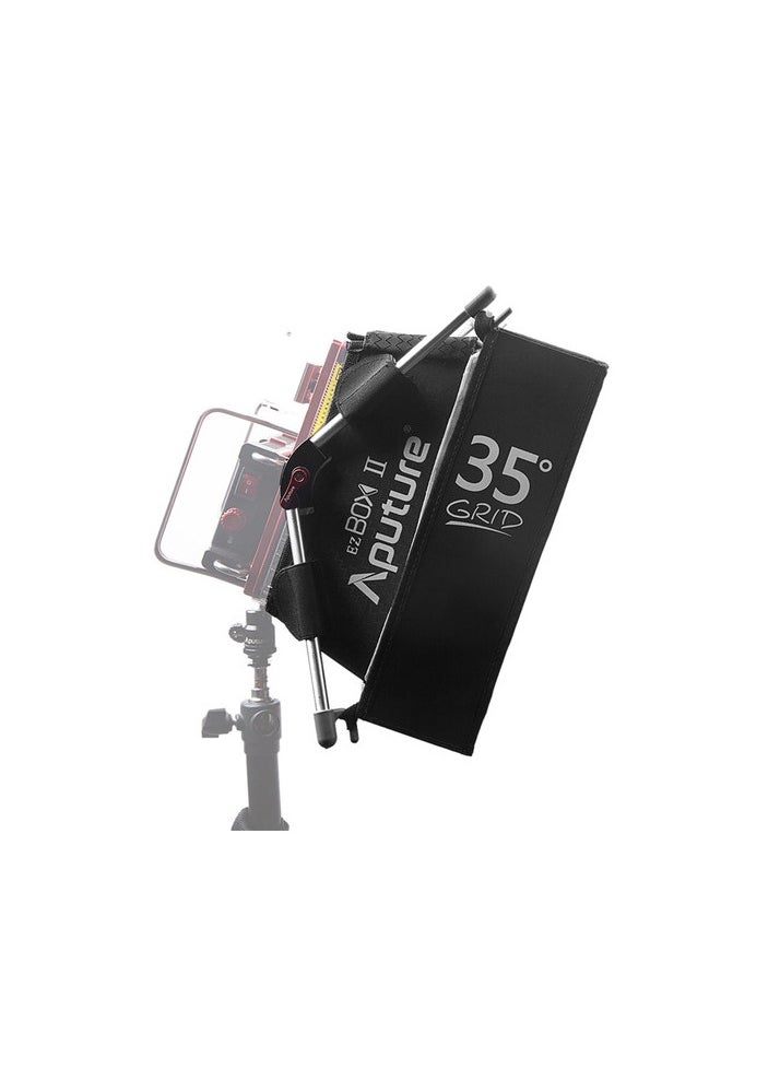 Aputure EZ Box + II Softbox Kit – Collapsible Unibody Modifier with Dual Diffusion, 35° Grid & Carry Bag for Aputure 672 / Tri‑8 LEDs