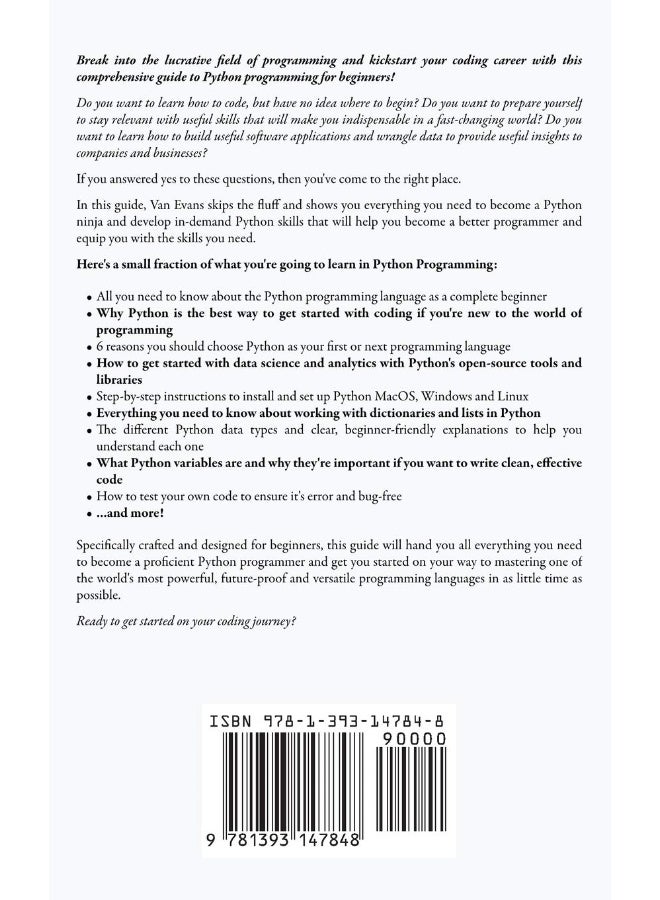 Python Programming: The Ultimate Comprehensive Python Crash Course for Absolute Beginners - Learn How to Master Python Coding Language - Image 2