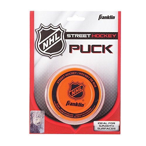 Franklin Sports قرص هوكي الشارع من فرانكلين سبورتس NHL - لا يرتد في الهواء الطلق + قرص هوكي رولر - الحجم الرسمي لألعاب الأطفال + البالغين - 1 عبوة - Image 3