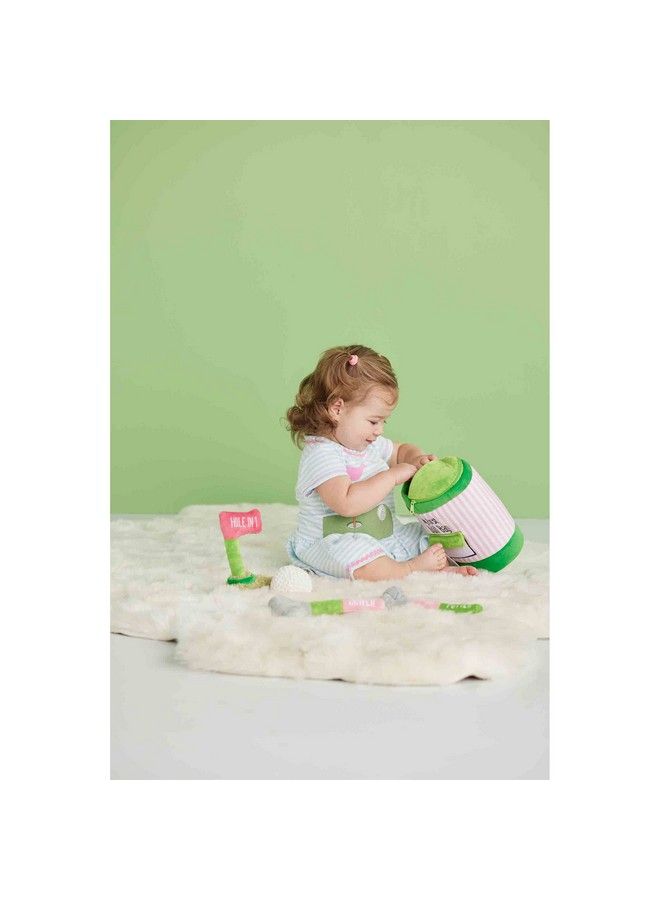 mud pie Pink Golf Plush Set - Image 5