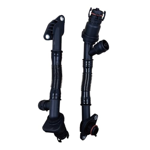 LUKYUCHA 2 PCS Crankcase Vent Hose Pipe Left and Right for BMW X5 X6 F01 F02 F07 F10 F12 F13 550i 650i 750i 750Li N63 11157646086 11157646087 - Image 3