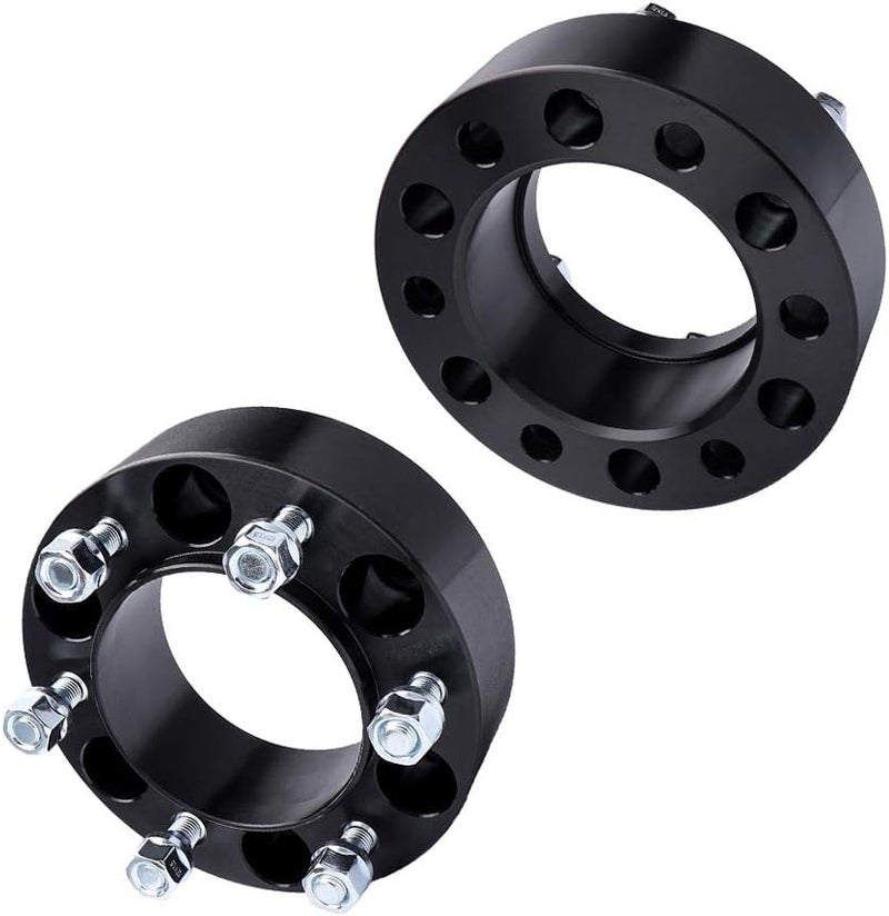 BRTEC فواصل العجلات BRTEC 2"، 2 قطعة محول هاب سنتر لسيارات تويوتا ولكزس - Image 1