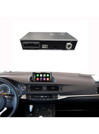 Raymos Wireless Carplay and Android Auto Interface Linux System Multimedia Upgrade for Lexus Touch Pad - Phone Mapping Local Audio and Video Playback, Supporting the Installation of AHD front and Reverse with 360 Degree Panoramic Camera