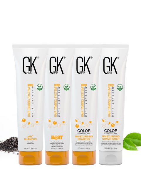 The Best Kit (3.4 Fl Oz/100ml) Smoothing Keratin Hair Treatment Professional Brazilian Complex Blowout Straightening For Silky Smooth & Frizz Free Hair - Formaldehyde Free