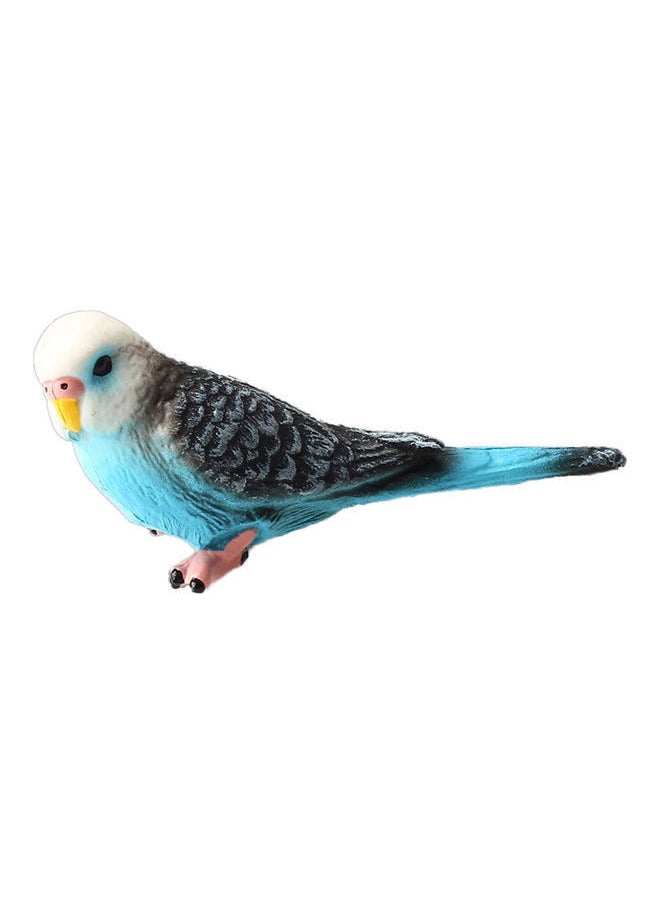 NIBEMINENT 2-Piece Decorative Garden Artificial Parrot Yellow/Blue  - Image 5