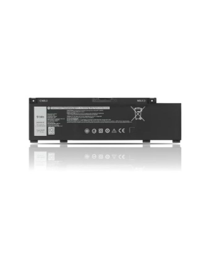 Terabyte 266J9 Laptop Battery Compatible for Dell G3 15 3500 3590 3790 G5 15 5500 5505 SE Inspiron 5490 INS 15PR-1545W 1548BR 1645W M4GWP C9VNH PN1VN 415CG MV07R 0266J9 0PN1VN 0415CG 0M4GWP 51Wh - Image 1