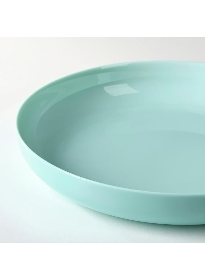 طبق بلون الفيروز - القطر 25 سم - الارتفاع 4 سم - السعة 1.2 لتر - Image 2