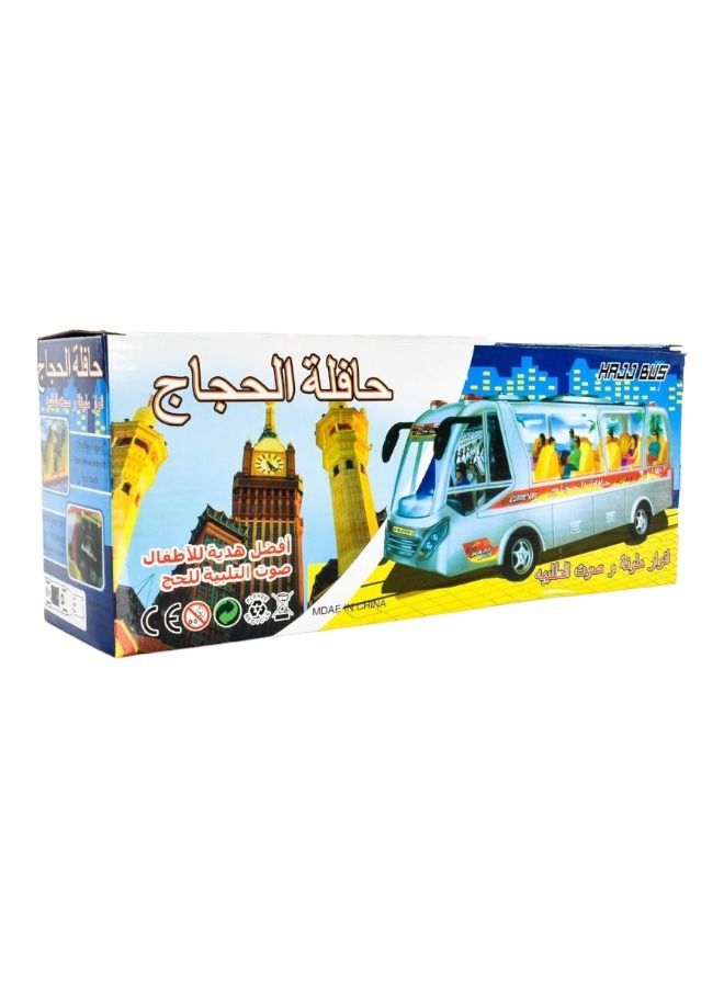 Toy Box Battery Operated Public Bus Vehicle Toy With Labbaik Sound 