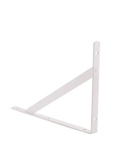 LAWAZIM Shelf Bracket 15 x 10cm White |Shelf Brackets & Suppot|L Shelf Brackets|Shelf Support Angle Brackets|Floating Shelf Brackets |Corner Brace Joint  - Image 2