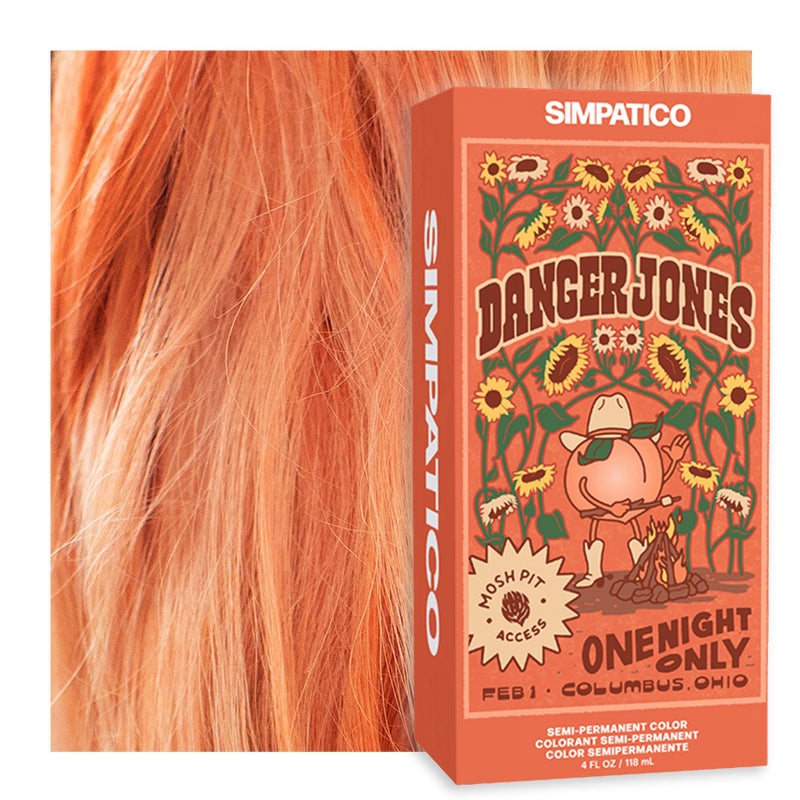 Danger Jones Semi-Permanent Hair Color (Simpatico - Light Peach) - Image 1
