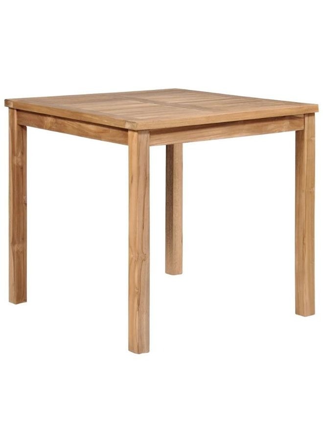 فيداكسل طاولة حديقة بمقاس 80x80x77 سم من الخشب الصلب  - Image 1