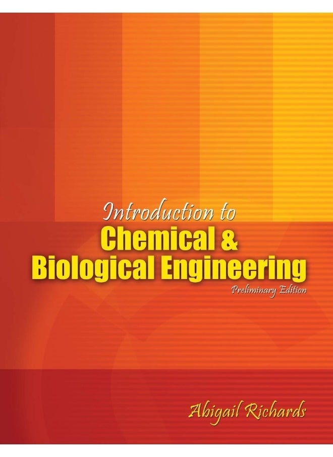 Introduction to Chemical and Biological Engineering  - Image 1