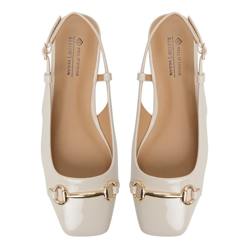 CALL IT SPRING Mary Janes Close Toe Ankle Strap Ballerinas