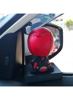 Trunkin Trunkin Dead Pool Bobblehead Action Figure | Bobble Head car Accessory  - Image 2
