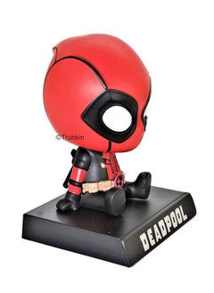 Trunkin Trunkin Dead Pool Bobblehead Action Figure | Bobble Head car Accessory  - Image 3