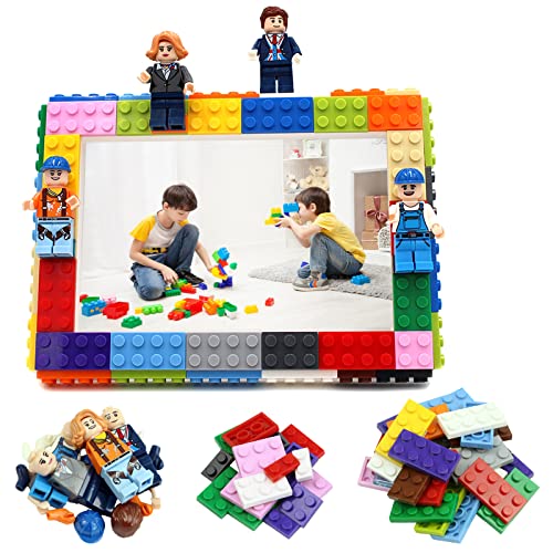 NIETEIN Fun Building Block Picture Frame Craft Kit Kid Room Decor Photo Frame Art Making Kit for Girl or Boy Birthday Gift - Image 1