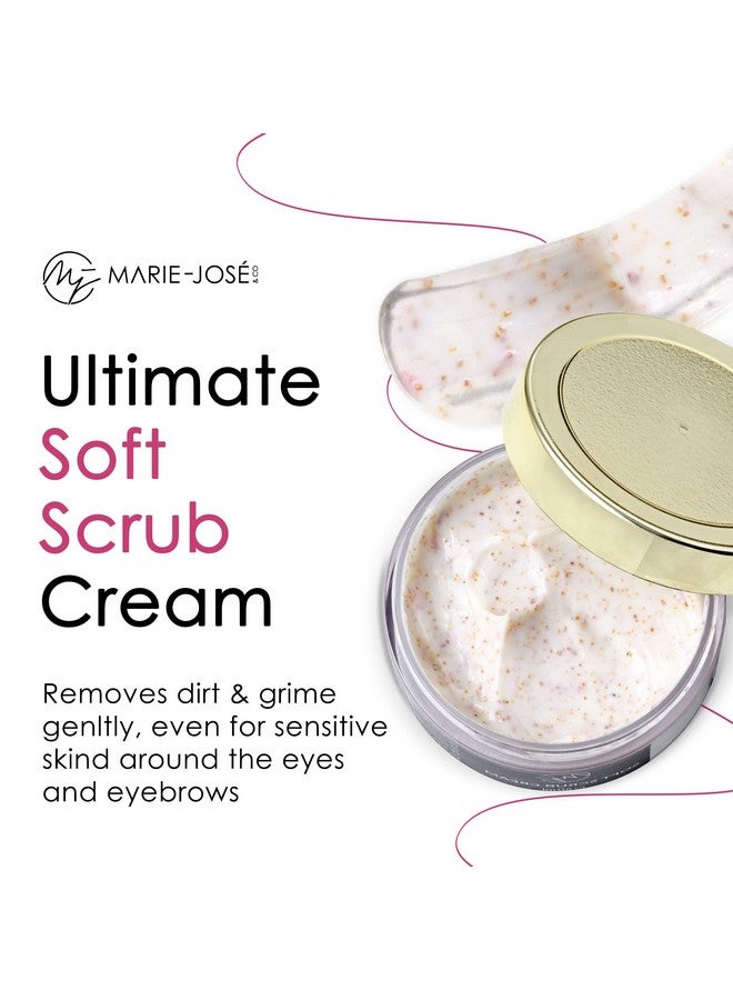 Marie-José & Co Eyebrow Peeling Cream Brow Exfoliator Professional Eyebrow Scrub Cream By Mariejosé & Co Your Secret To Longlasting Eyebrow Makeup & Dye (1.7 Fl.Oz) - Image 2