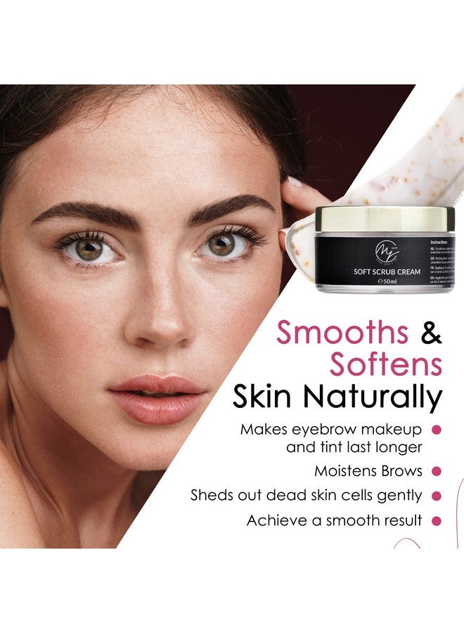 Marie-José & Co Eyebrow Peeling Cream Brow Exfoliator Professional Eyebrow Scrub Cream By Mariejosé & Co Your Secret To Longlasting Eyebrow Makeup & Dye (1.7 Fl.Oz) - Image 5