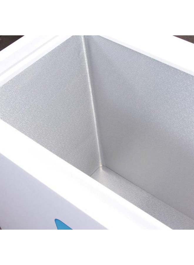 SUPER GENERAL Chest-Freezer 250 Liter Gross Volume, Compact Deep-Freezer With Storage-Basket, Lock And Key, Wheels, 99.6 X 56.5 X 83.5 Cm, 1 Year Warranty 250 L 128 W SGF244H White - Image 3