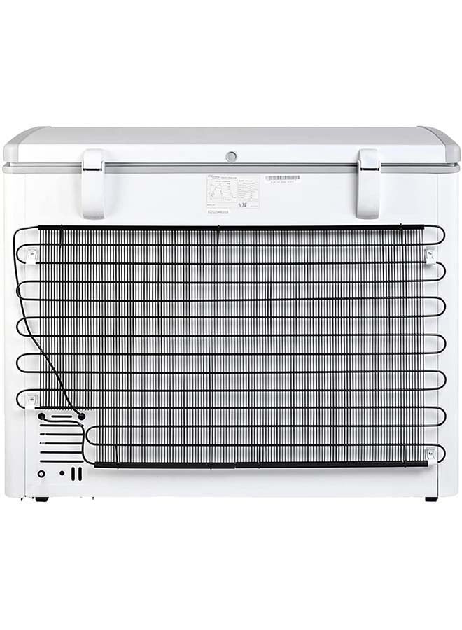 SUPER GENERAL Chest-Freezer 250 Liter Gross Volume, Compact Deep-Freezer With Storage-Basket, Lock And Key, Wheels, 99.6 X 56.5 X 83.5 Cm, 1 Year Warranty 250 L 128 W SGF244H White - Image 5