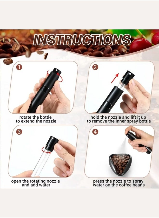 Fordeal - Coffee bean spray 30ml Empty Plastic Sprayer Bottle For Multiple Use Refillable Container  small spray to moisturize the coffee beans before grinding - Image 1