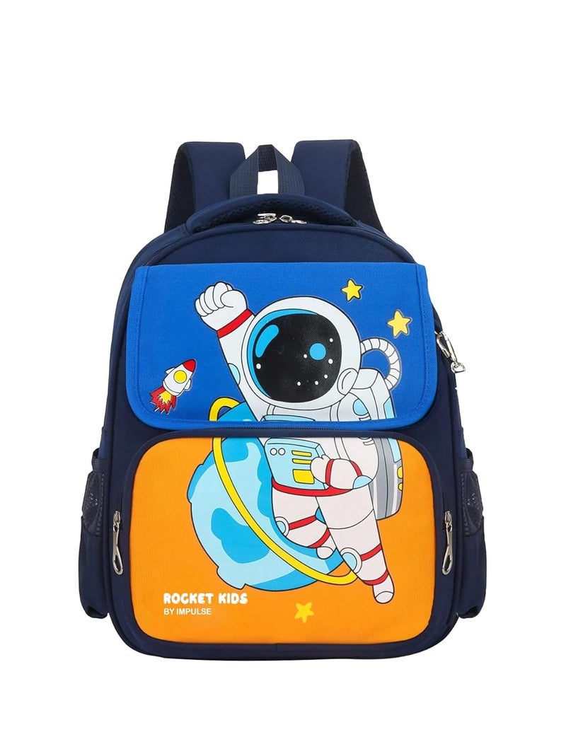 IMPULSE! Astronaut I 25L Unisex Stylish &Trendy Water Resistant printed Bag, College travel Backpack, School Bag for boys & girls - Image 1