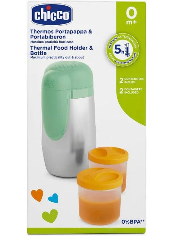 Chicco Thermal Food Holder & Bottle 0m+ - Image 2