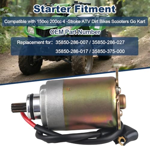 Waterwich ستارت ووتر ويتش متوافق مع محرك GY6 150cc 200cc 4-اشواط ATV دراجة نارية سكوتر كارت - Image 2