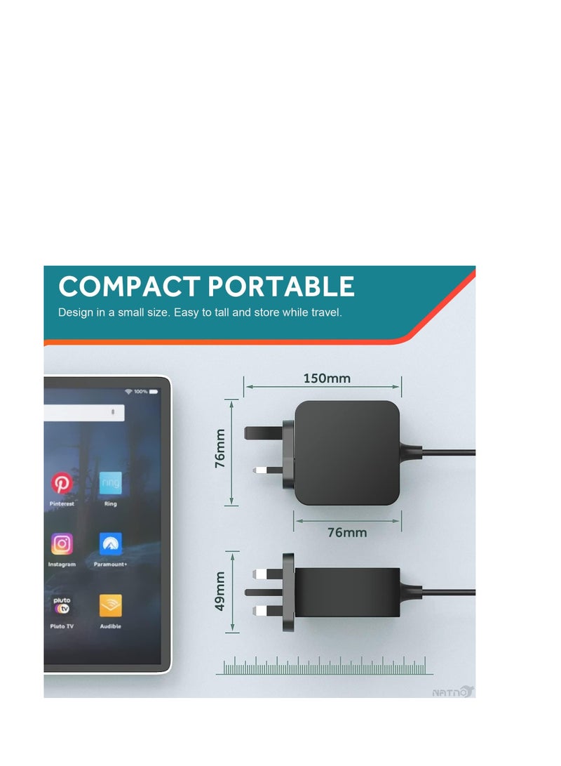 Terabyte 65W AC Adapter Charger for Lenovo IdeaPad 330 330s 320 310 100 110 110S 120 120S 510 S340 S145 710S, Flex 3 4 5 6 Laptop 4.0 * 1.7 mm Round Tip Power Supply Cord(DL65200325) - Image 3