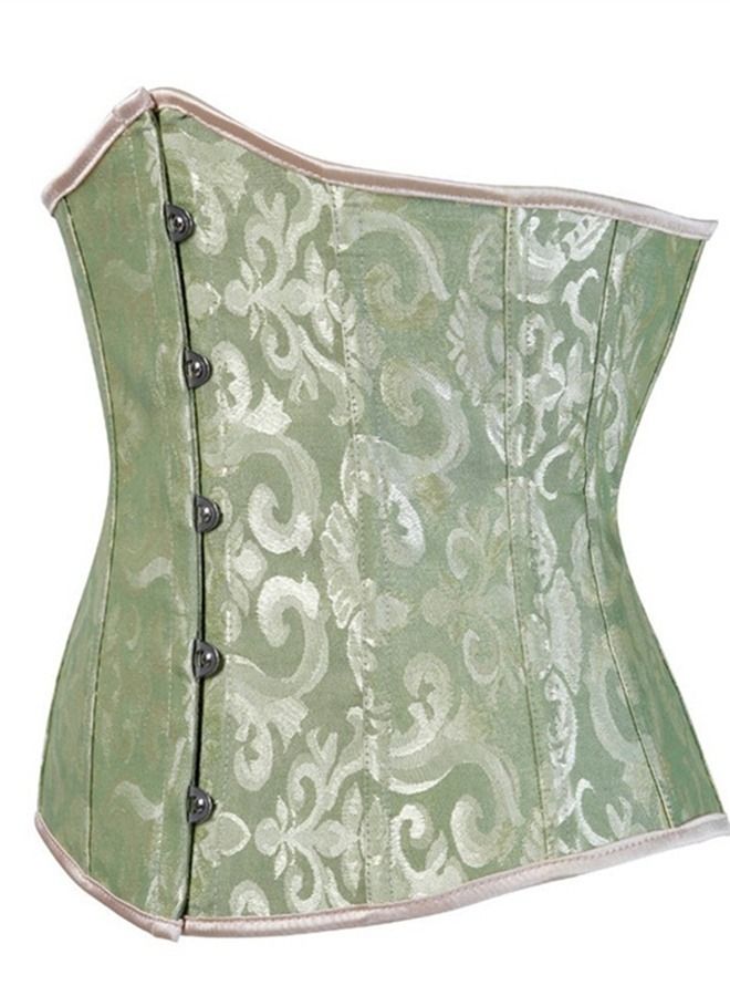 Loquat Waist Protective Corset Green - Image 2