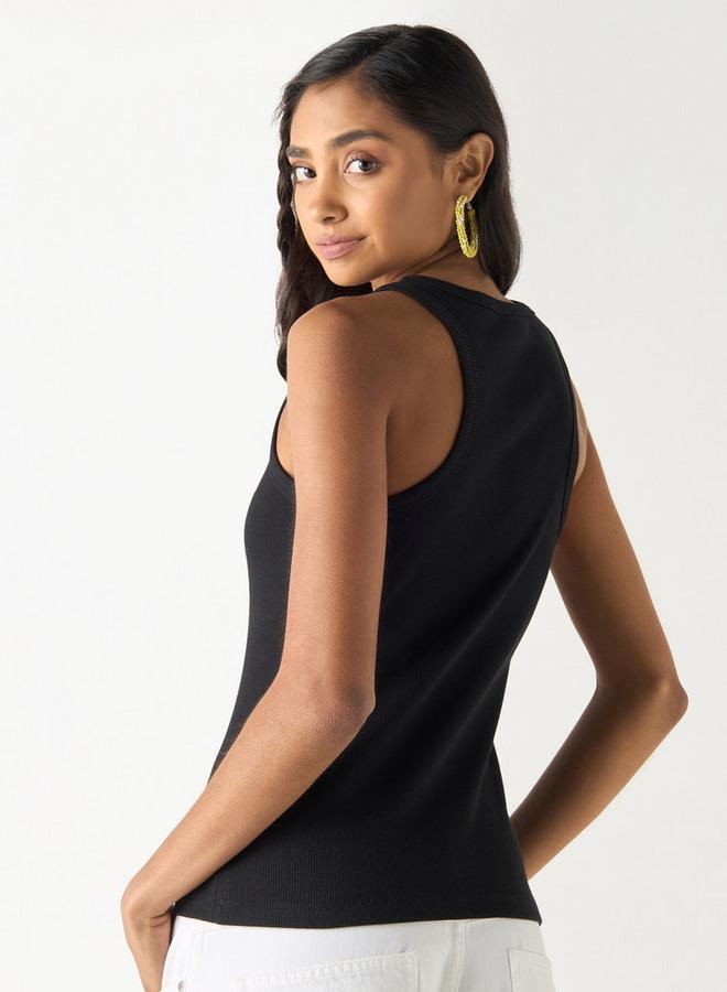 SP Characters AC/DC Embellished Tank Top with Racerback - Image 3