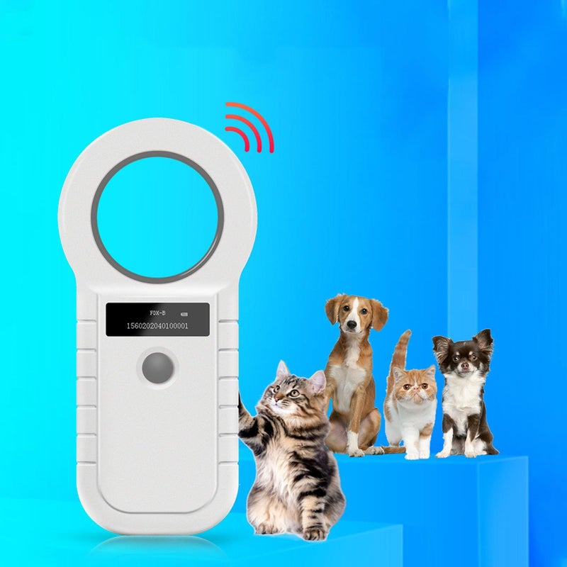 Dual Frequency Microchip Reader Portable Rechargeable Pet Scanner For Dogs Cats Pets - Image 4