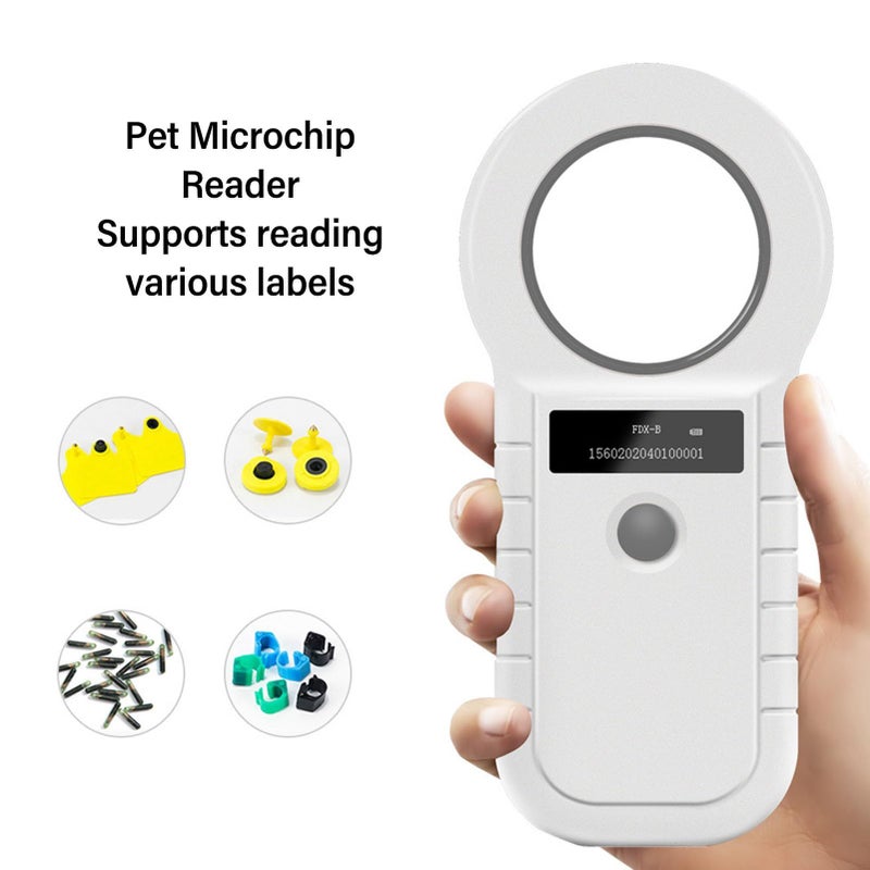 Dual Frequency Microchip Reader Portable Rechargeable Pet Scanner For Dogs Cats Pets - Image 3