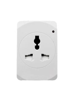 Duravel Duravel Universal Travel Power Adapter, 3-Pin UK to Multi-Socket Converter, White  - Image 2