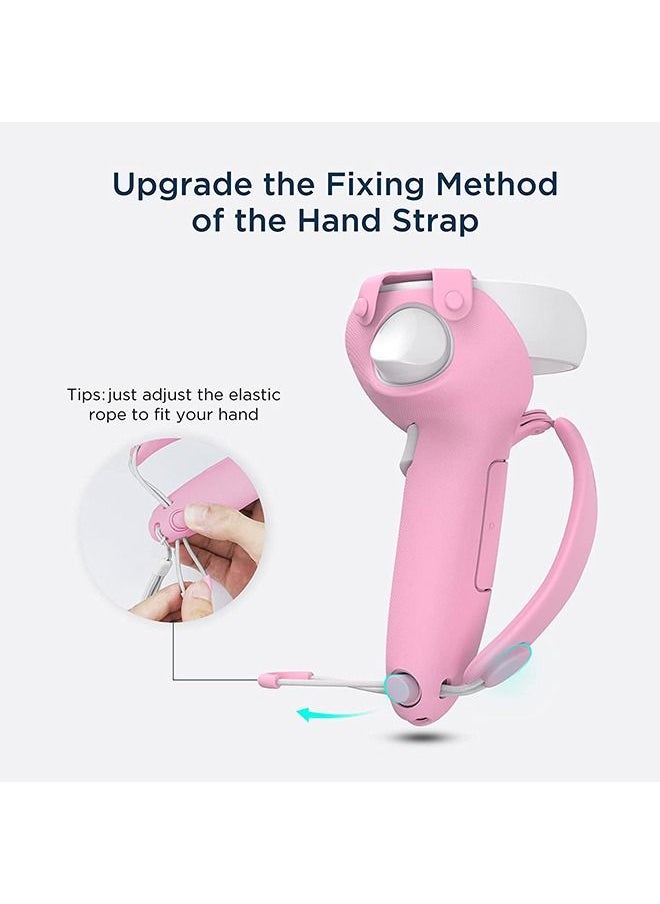 KIWI design Controller Grips Cover with Battery Opening Adjustable with Knuckle Straps Suitable for Large Hands Compatible with META Quest 2  - Image 3