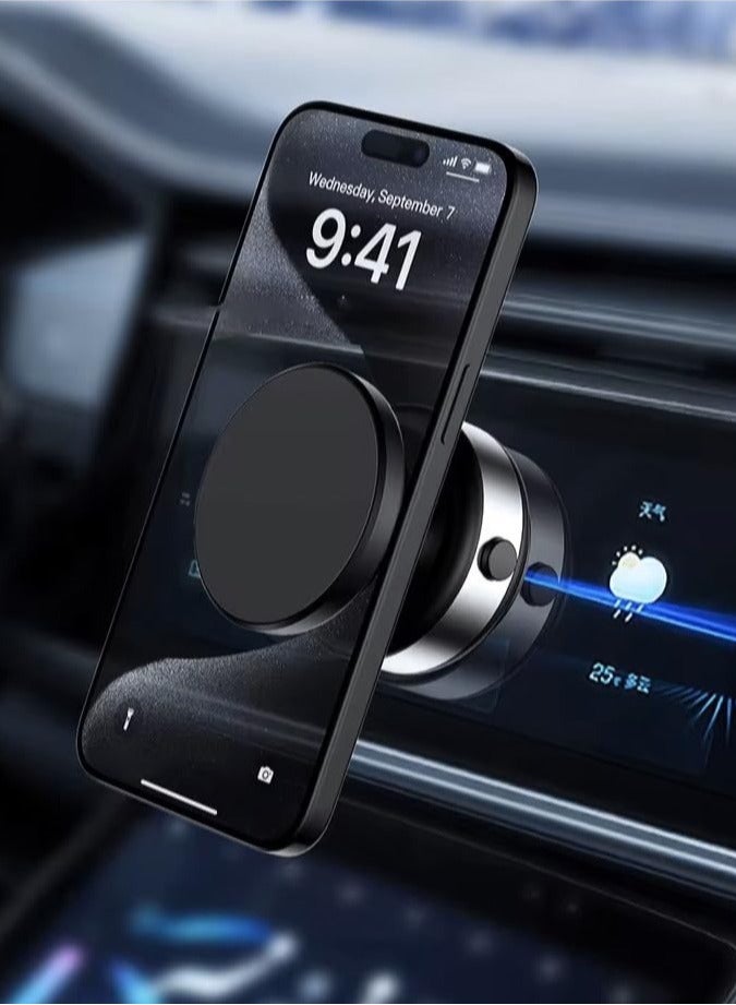 JAJEEK "Magnetic Suction Phone Holder for Car, Mirror, and Gym – Versatile Mount" - Image 2