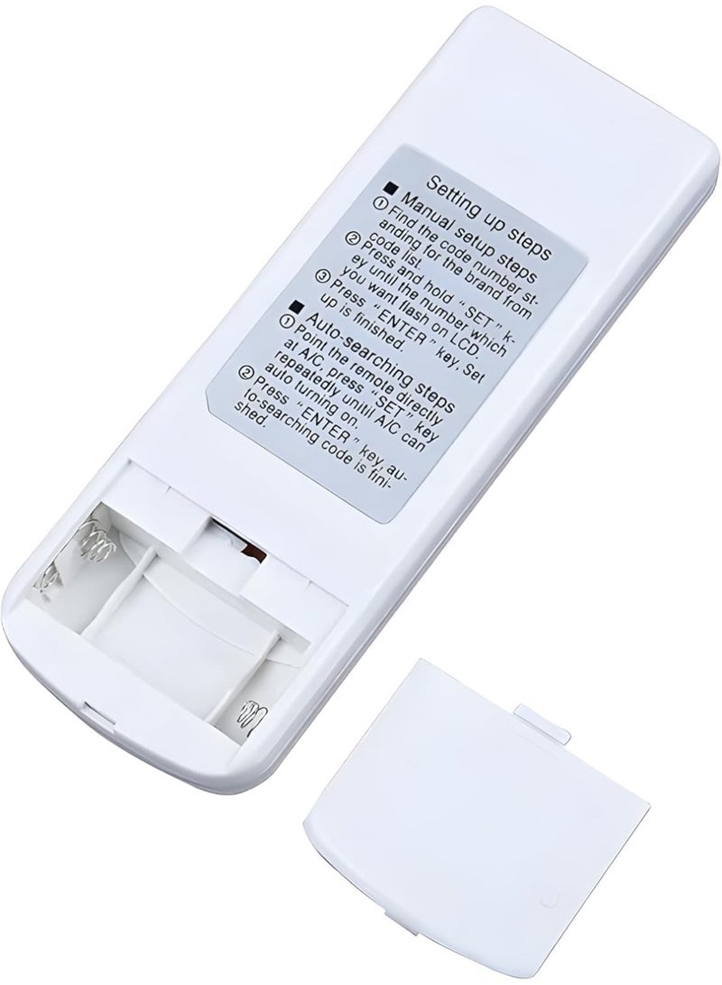 يونيفرسال ريموت جهاز تحكم عن بعد لتكييف الهواء، يعمل مع معظم مكيفات الهواء والفواصل، جهاز تحكم عن بعد عالمي سهل التركيب KT-109 II، سهل الاعداد، جهاز تحكم عن بعد لتكييف الهواء - Image 4