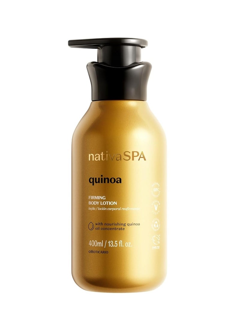 NATIVA SPA O BOTICÁRIO - Nativa SPA by O Boticario Quinoa Hydrating Body Lotion, Fragranced Skin Moisturizer with Purified Quinoa Drops, 13.5 Ounce - Image 1