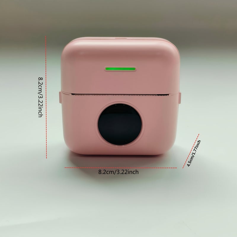 Mini Green Portable Rechargeable Thermal Printer For Banners Photos Labels Documents And DIY Gifts - Image 5