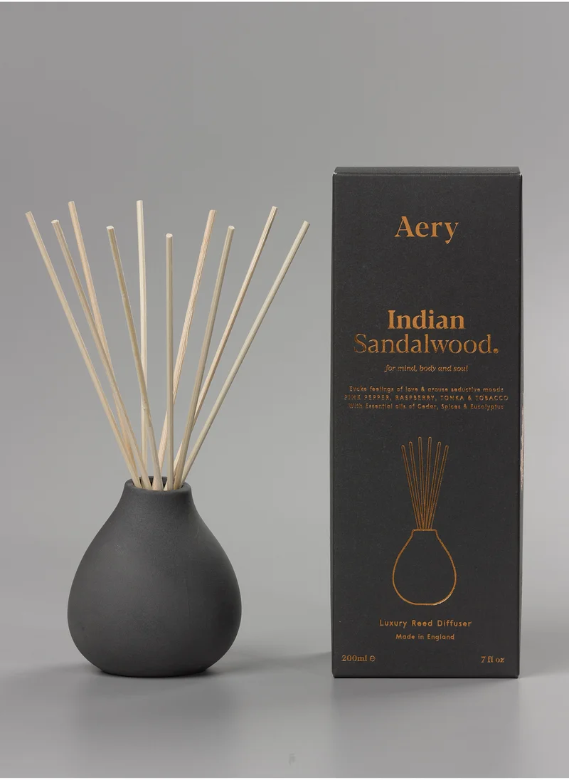 ايري ليفينج Aery Living Indian Sandalwood Reed Diffuser - Pepper Raspberry And Tonka