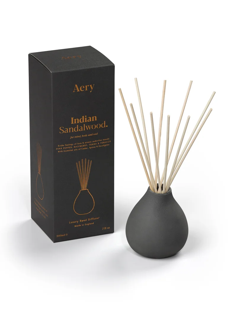 ايري ليفينج Aery Living Indian Sandalwood Reed Diffuser - Pepper Raspberry And Tonka